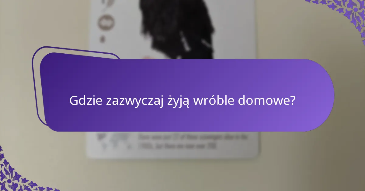 Co jedzą wróble domowe?