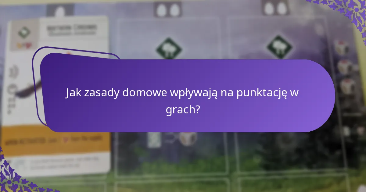 Jakie są systemy punktacji stosowane w grze konkurencyjnej?