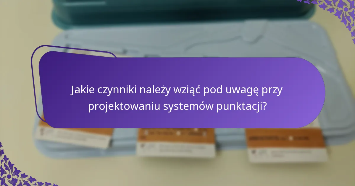 Jakie są powszechne pułapki w implementacji mechaniki punktacji?