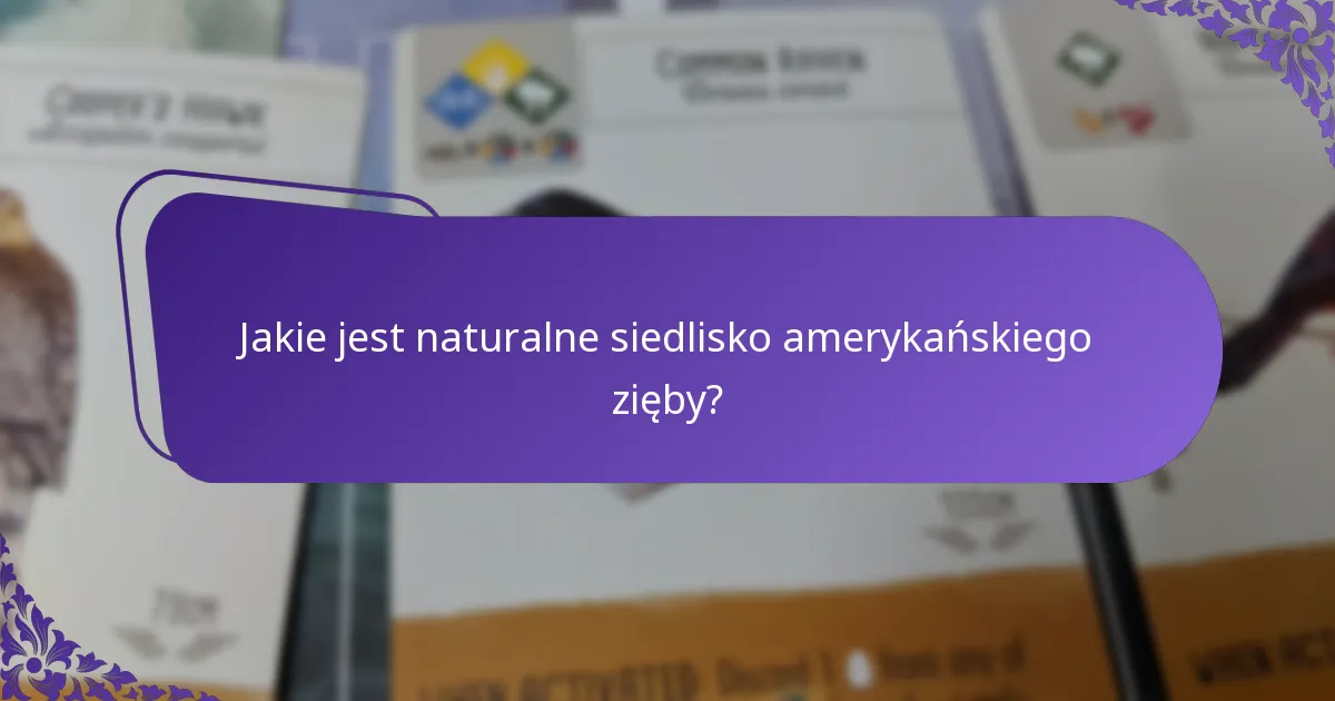 Jak przyciągnąć amerykańskie zięby do swojego ogrodu?