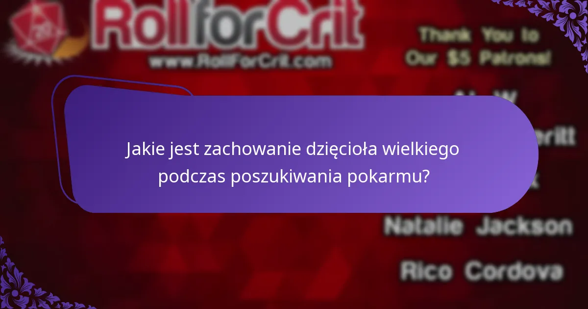 Jak dzięcioły wielkie budują swoje gniazda?
