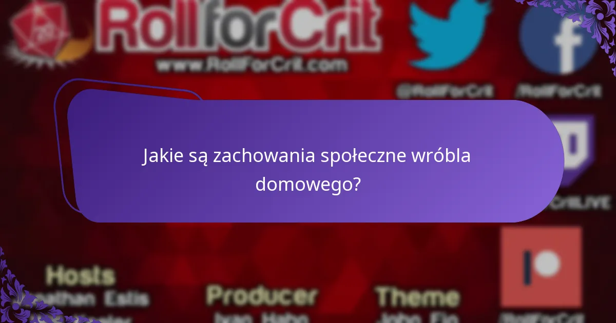 Jakie zagrożenia napotykają wróble domowe w swoich siedliskach?